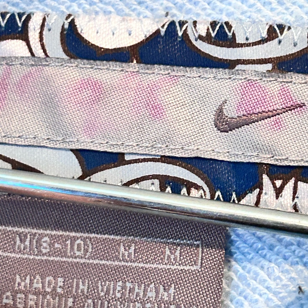 Nike Hoodie Pastel Blue  Medium Zip Up - Picture 4 of 10